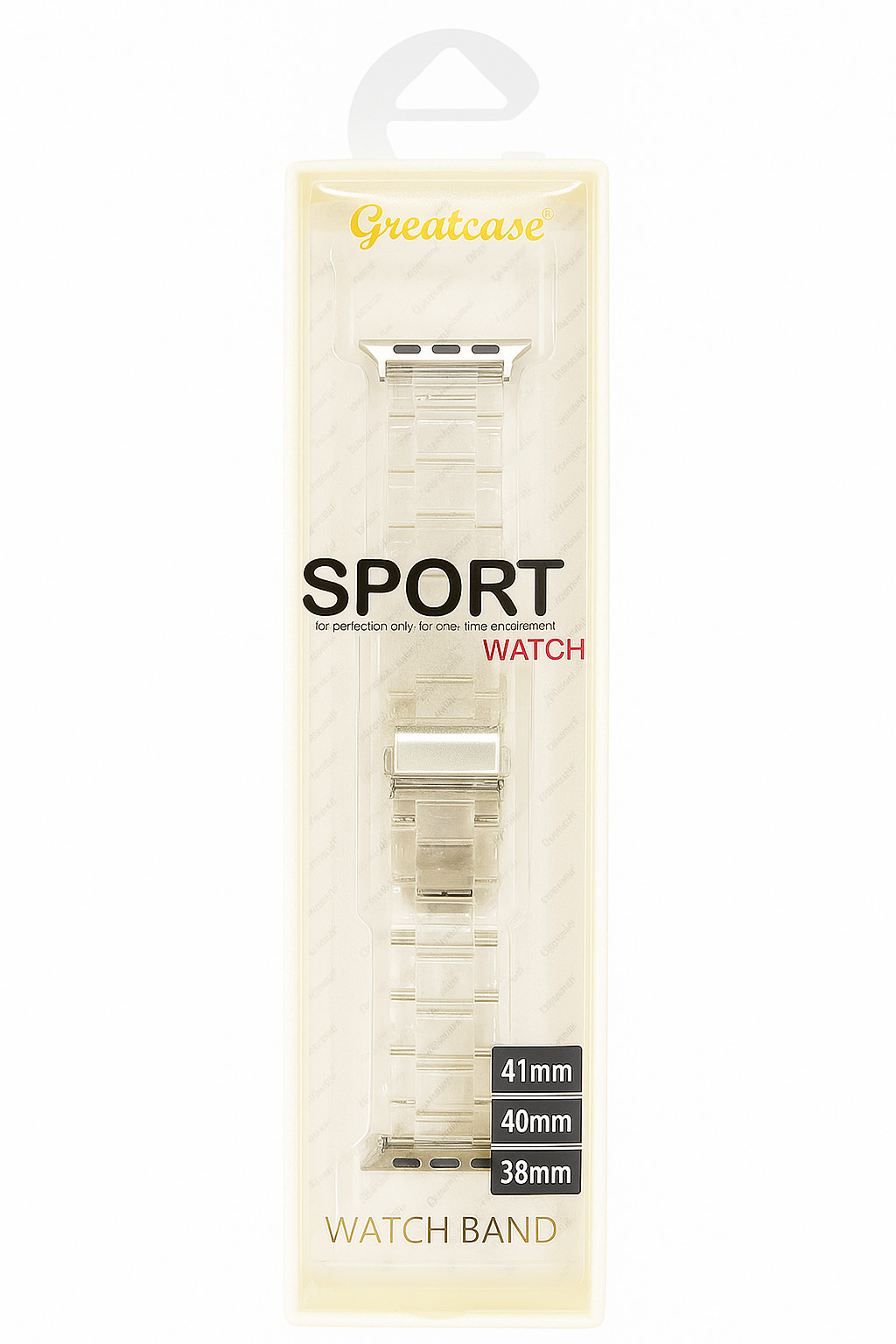 Kəmər No Brand Apple Watch 38/40/41 mm üçün Transparent