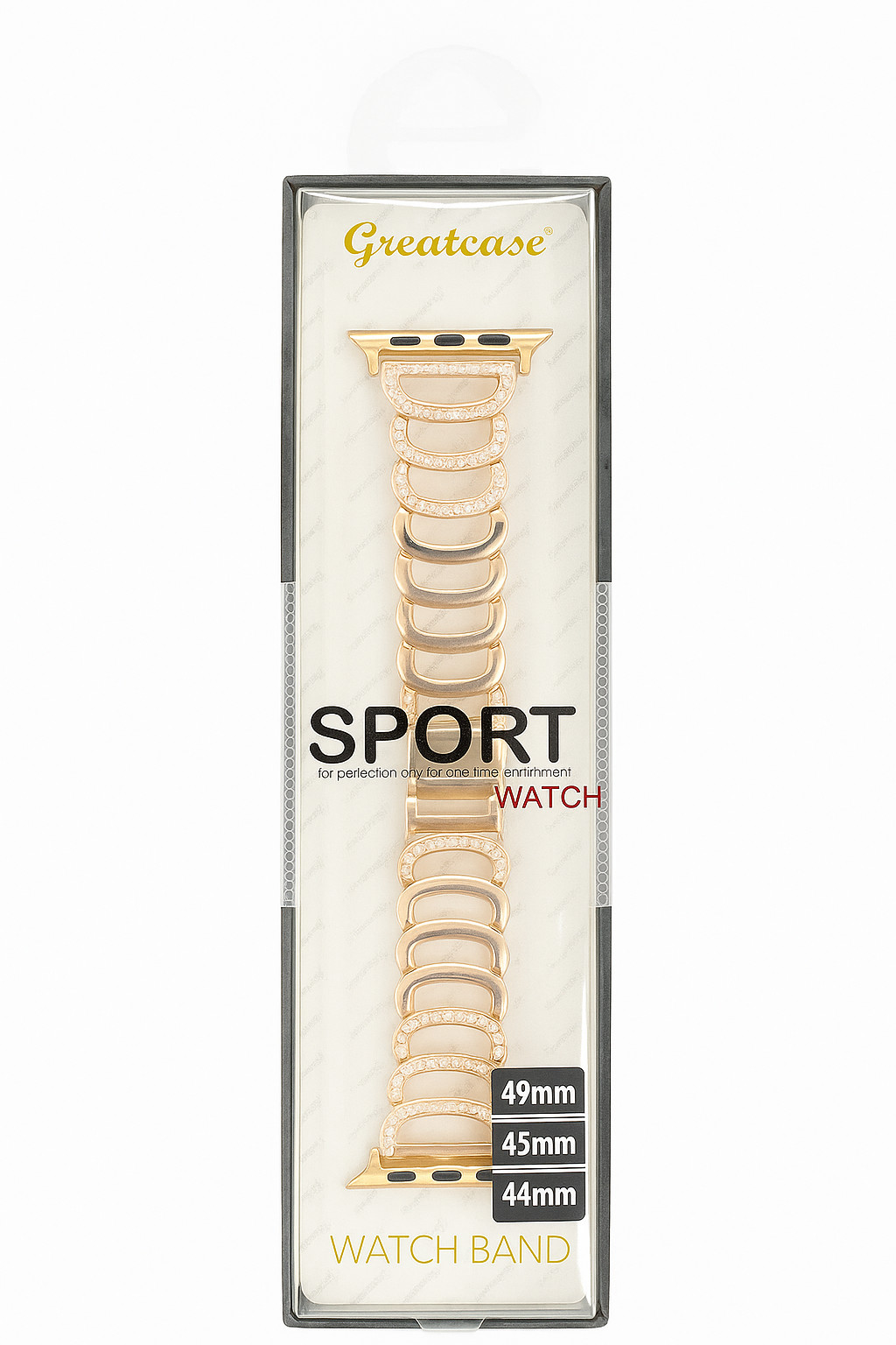 Kəmər No Brand Apple Watch 44/45/49 mm üçün Gold