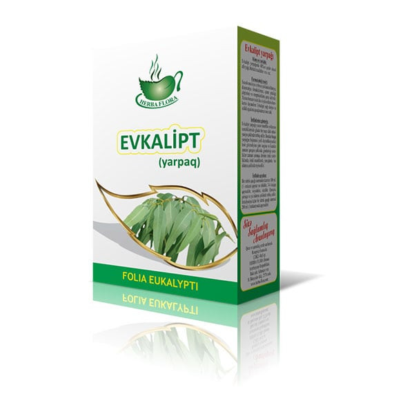 Ot çayı yarpaqlı Herba Flora Evkalipt 40 q
