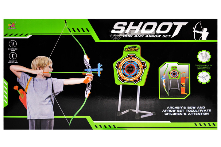 Uşaq Ox və Kaman Seti Hədəf Taxtalı SHOOT Archery Set