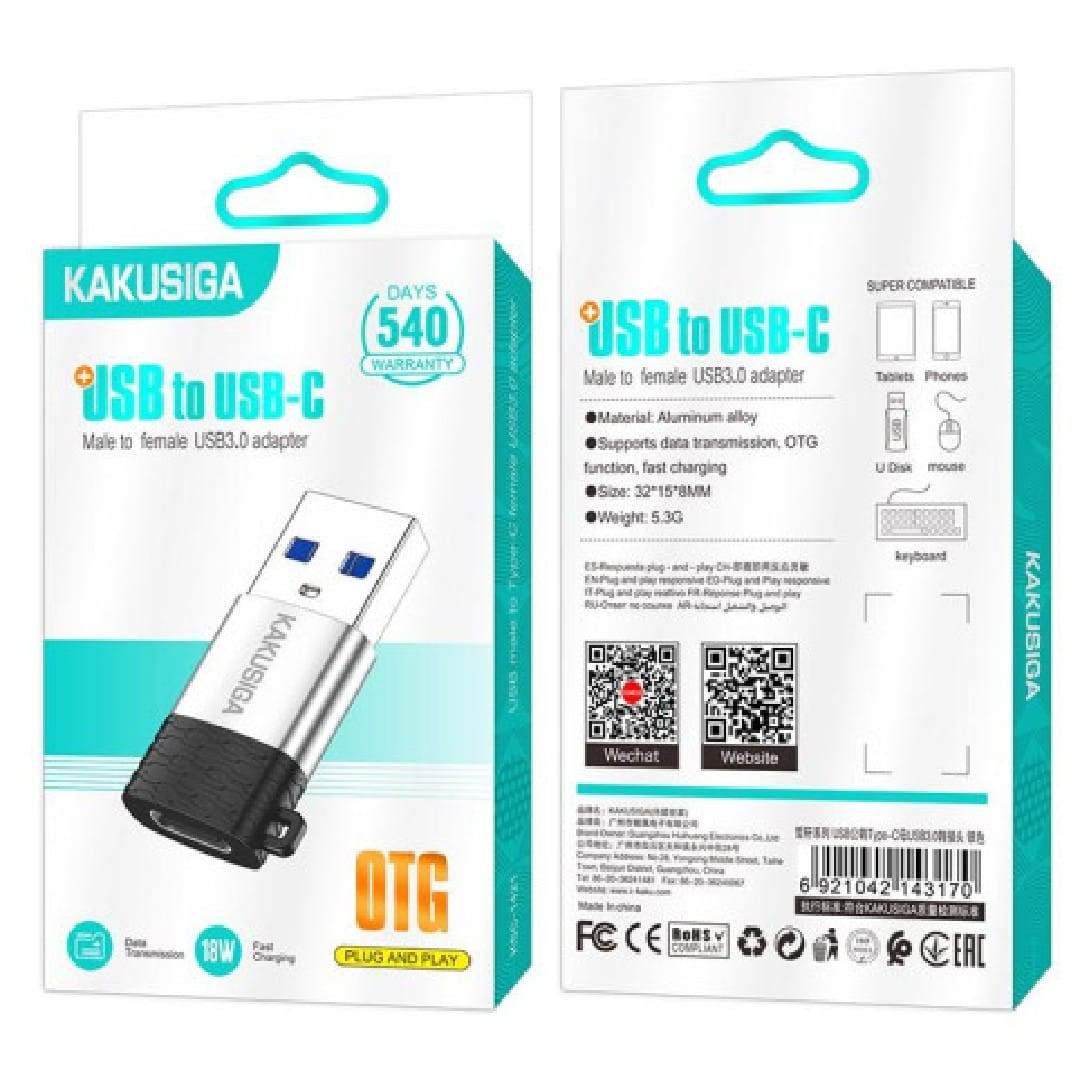 Ötürücü Kakusiga KSC-1421 USB toType-C