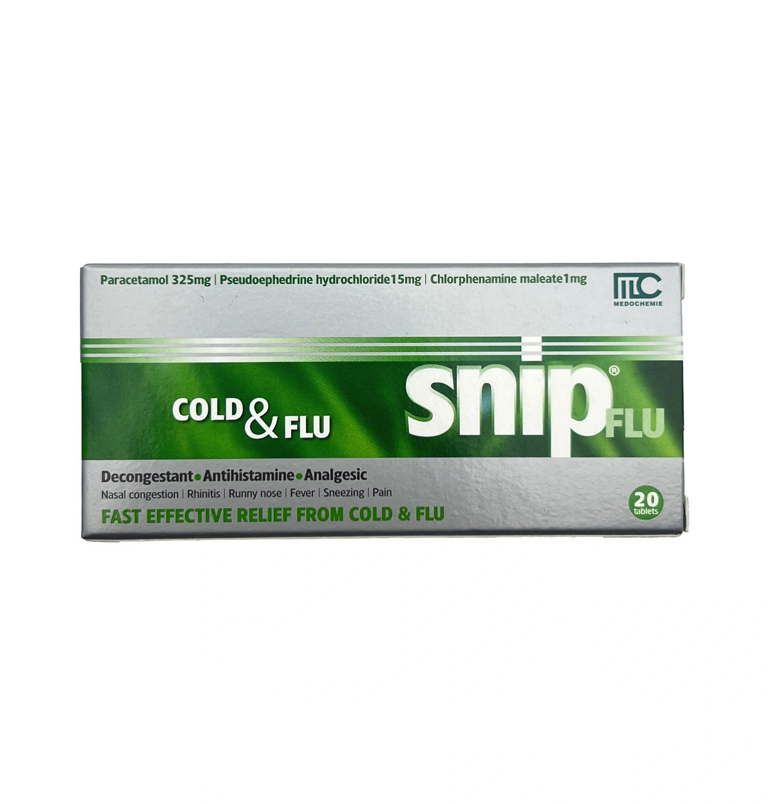 Snip Flu həblər oyuqdəymə və qriq əleyhinə, 20 əd