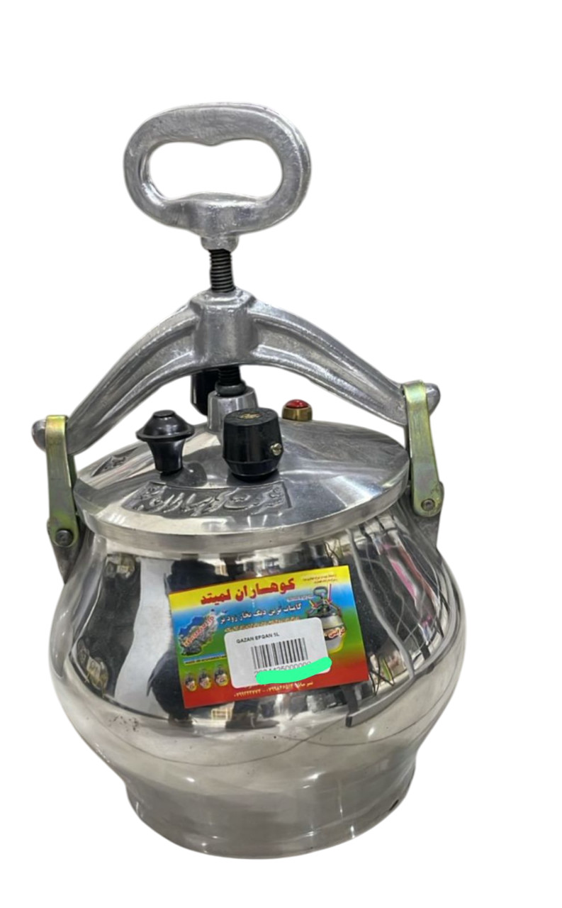 Afqan qazanı E106, çuqun, gümüşü, 5 l, 30 sm