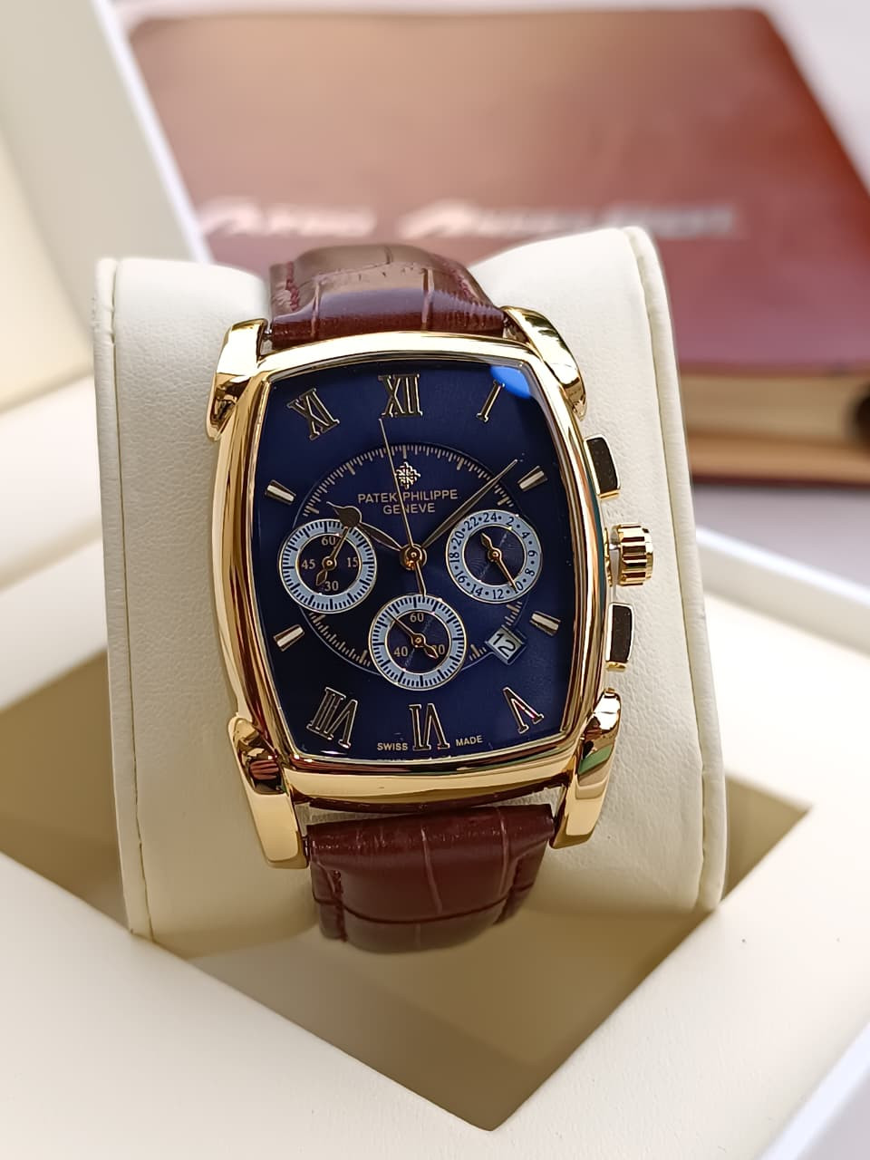 Kişi qol saatı TCS_2405 Brown/Gold/Blue