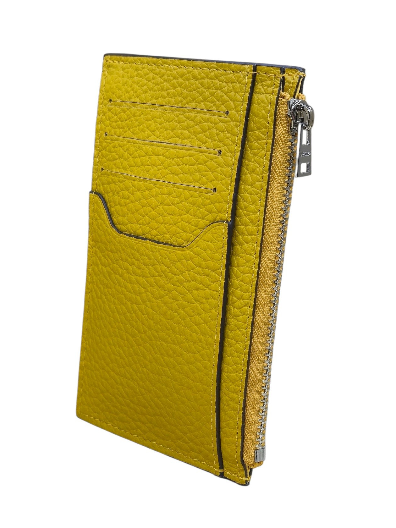 Vizit, kredit kartlar üçün dəri kartlıq, sarı - TheBest_Cardholder_233_Yellow