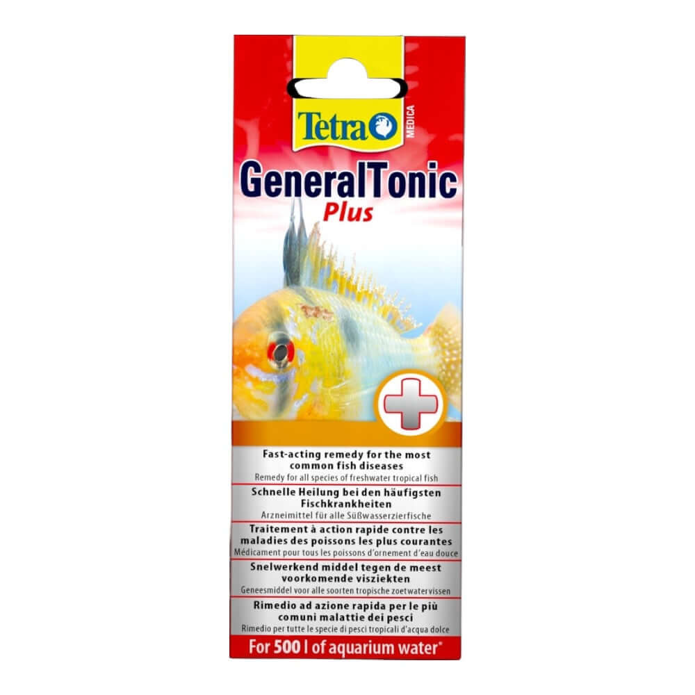 Şirin su balıqları üçün müalicəvi maye Tetra GeneralTonic Plus 20 ml