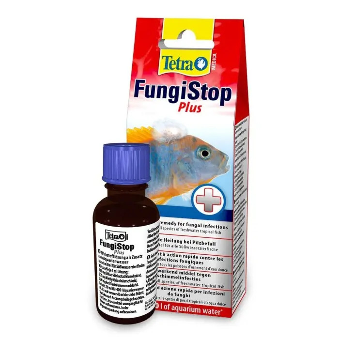 Şirin su balıqları üçün müalicəvi maye Tetra Fungistop Plus 20 ml
