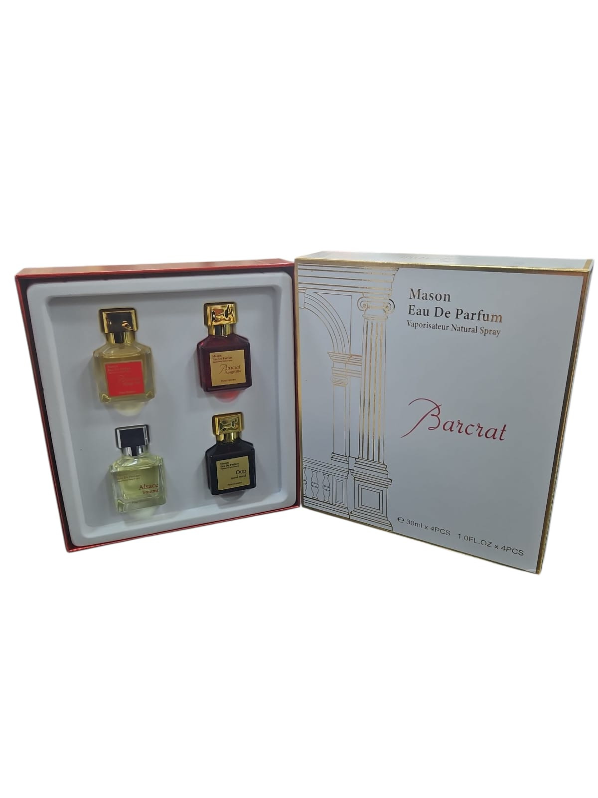 No Brand Barcrat ətir dəsti qadınlar üçün 4 x 30 ml