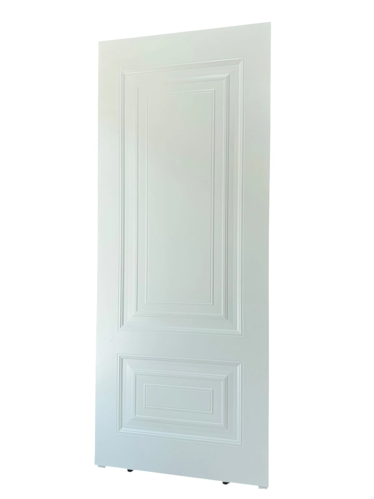 Otaqlararası qapı Larqo 2, MDF/şam ağacı, ağ, 90x205x6 sm