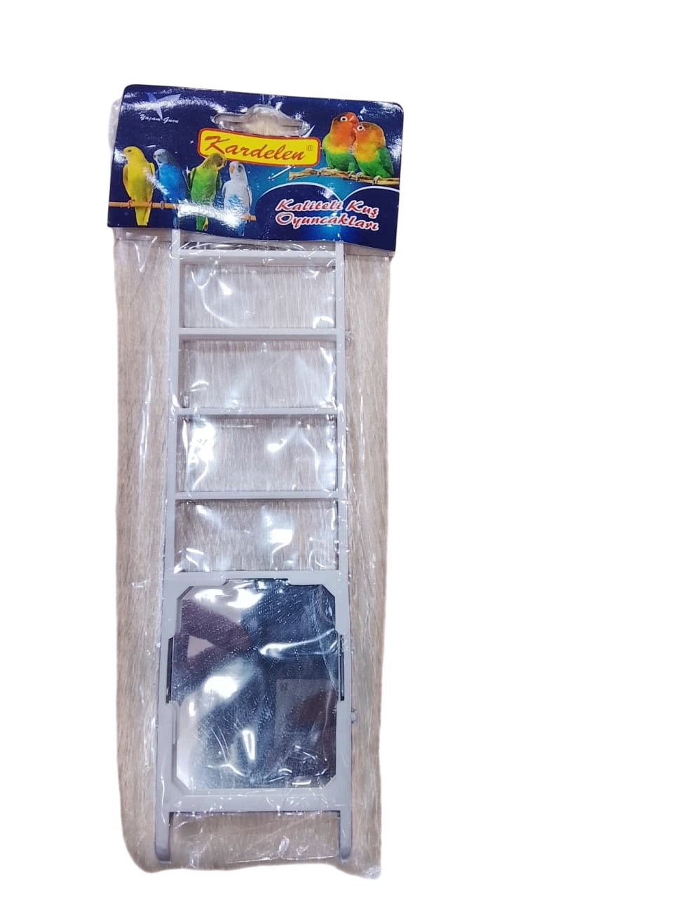 Pilləkən quşlar üçün T3337, plastik, ağ