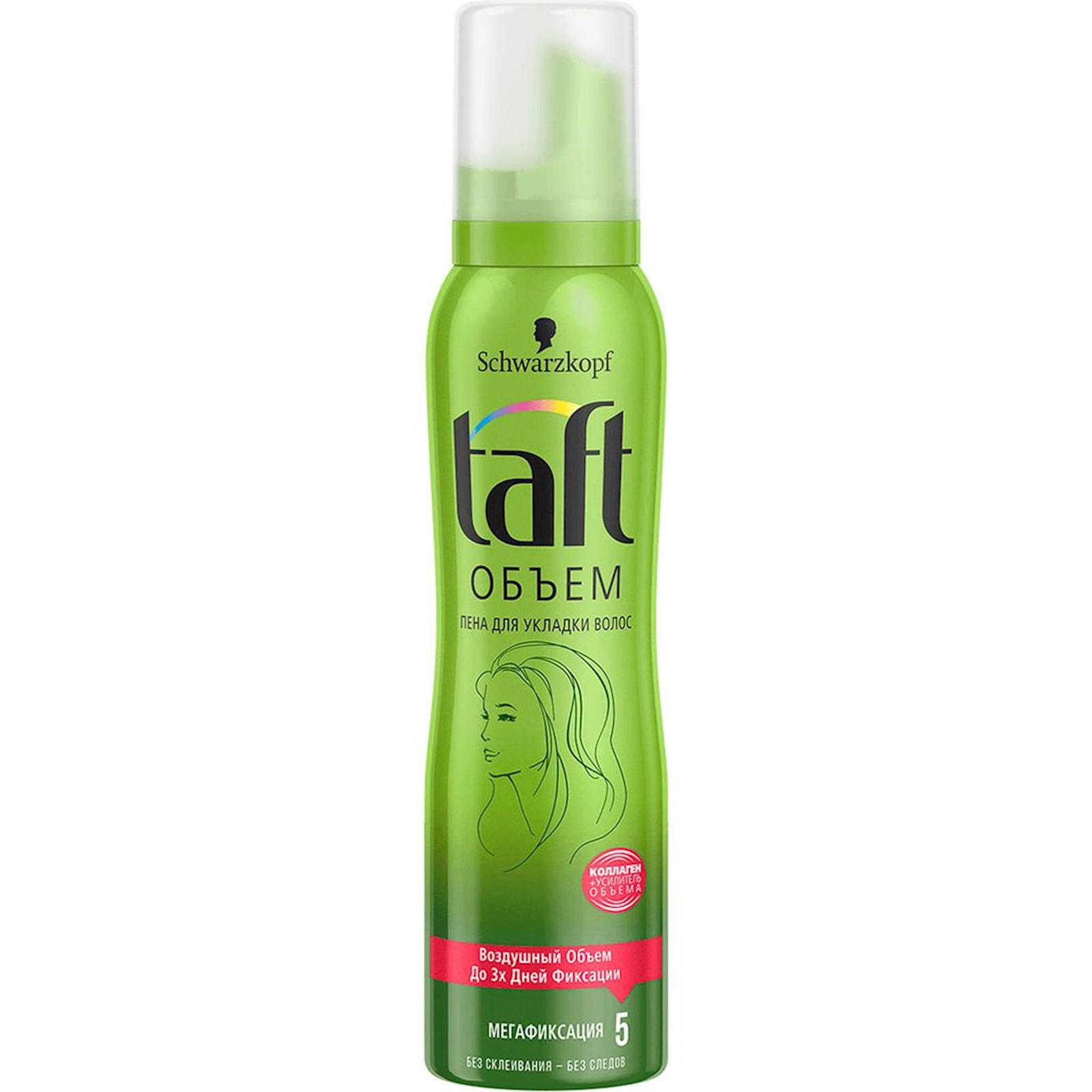 Saç köpüyü Taft Həcmin gücü Meqafiksasiya 150 ml