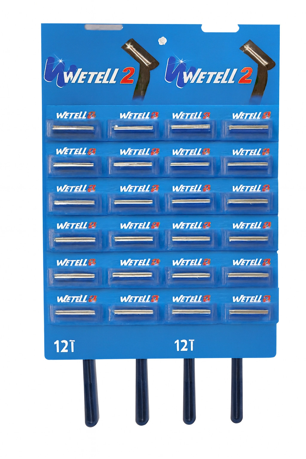 Birdəfəlik ülgüc dəsti Wetell, 24 əd