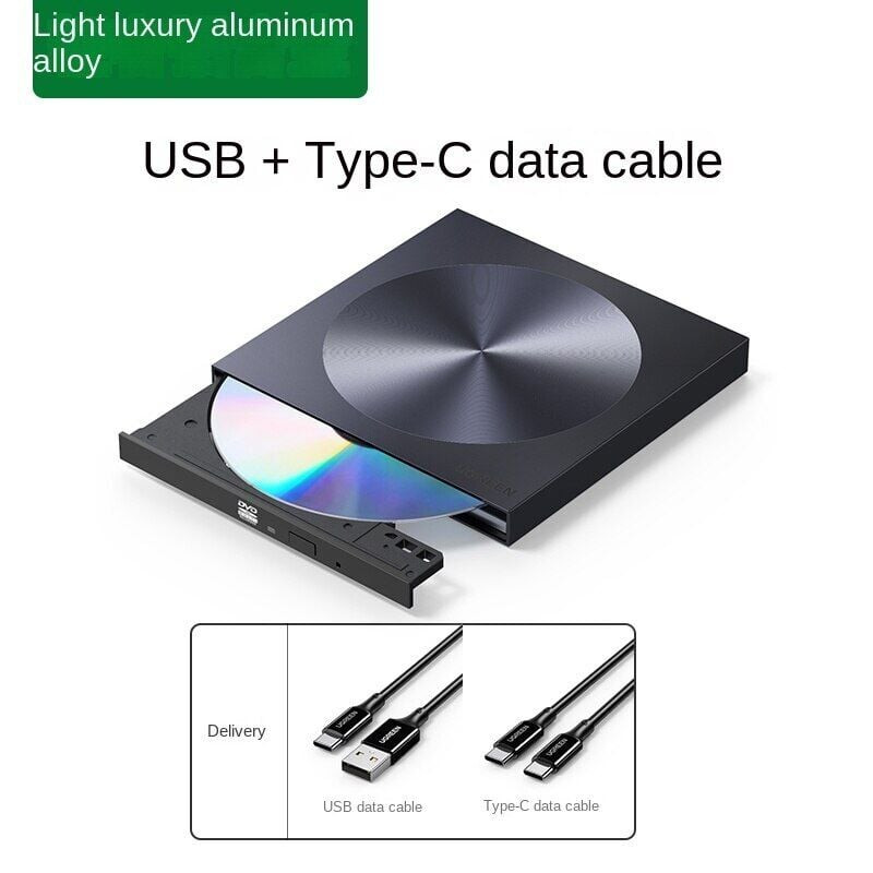 Xarici optik ötürücü Ugreen Type-C Slim Portable DVD
