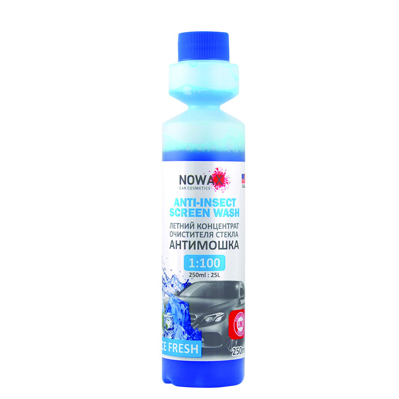 Avtomobil üçün şüşətəmizləyici Nowax Screen Wash, 250 ml