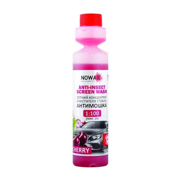 Avtomobil üçün şüşətəmizləyici Nowax Screen Wash Cherry, 250 ml