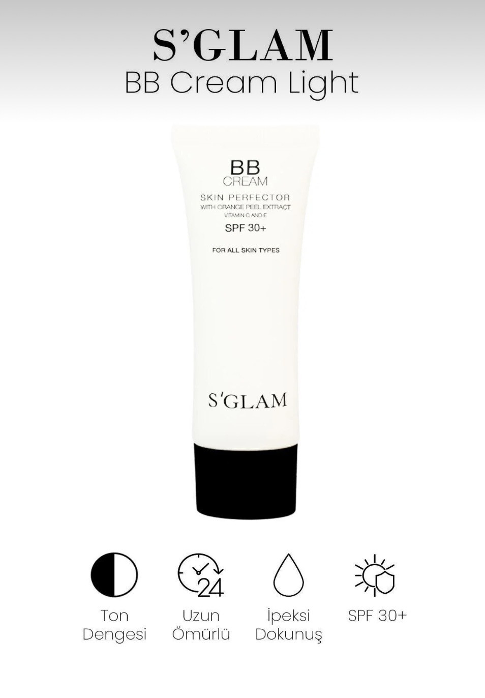 BB krem SGLAM Spf30 Light, 50 ml