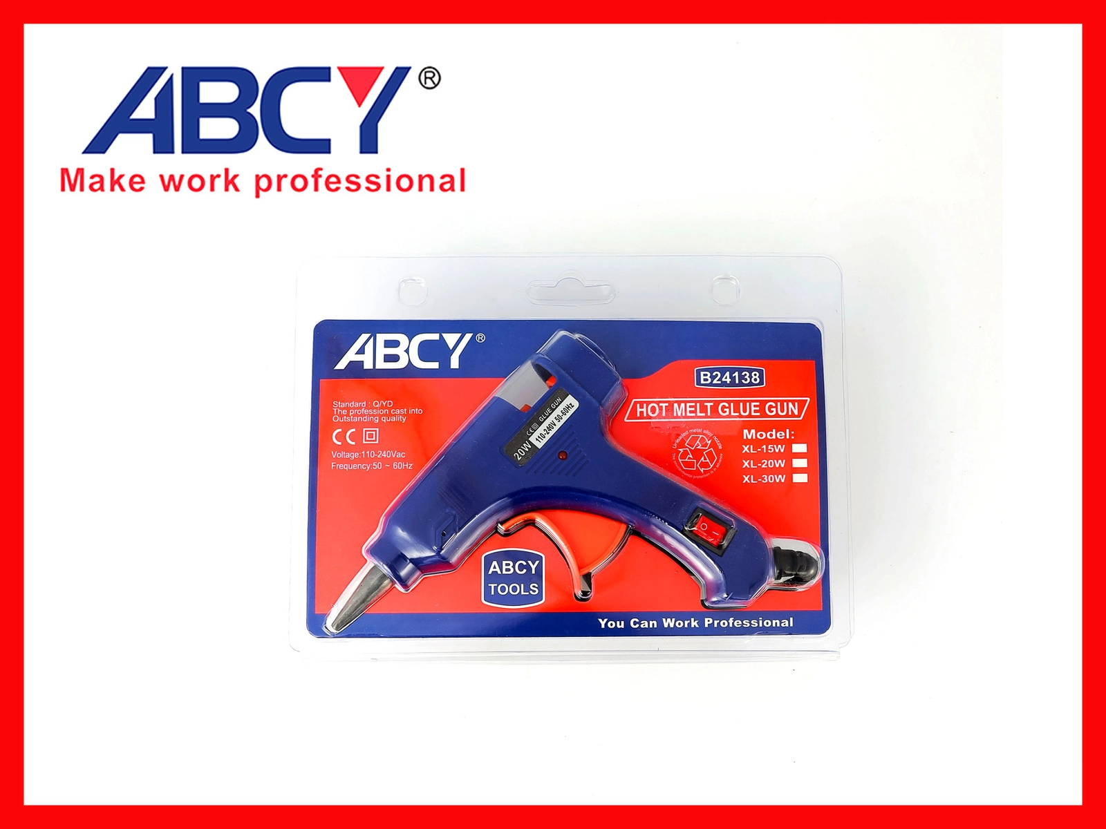 Yapışqan tapançası ABCY B24138, 20W