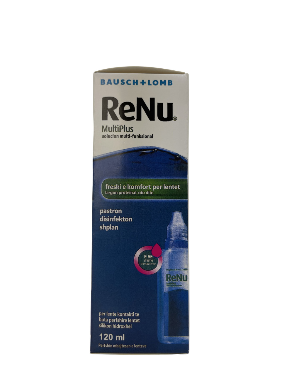 Kontakt linzaları üçün məhlul Renu 120 ml