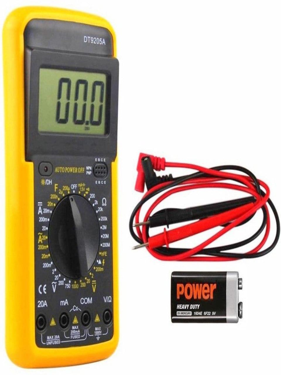Rəqəmsal multimetr Tester DT9205A YT-90-412 - YT-90-412