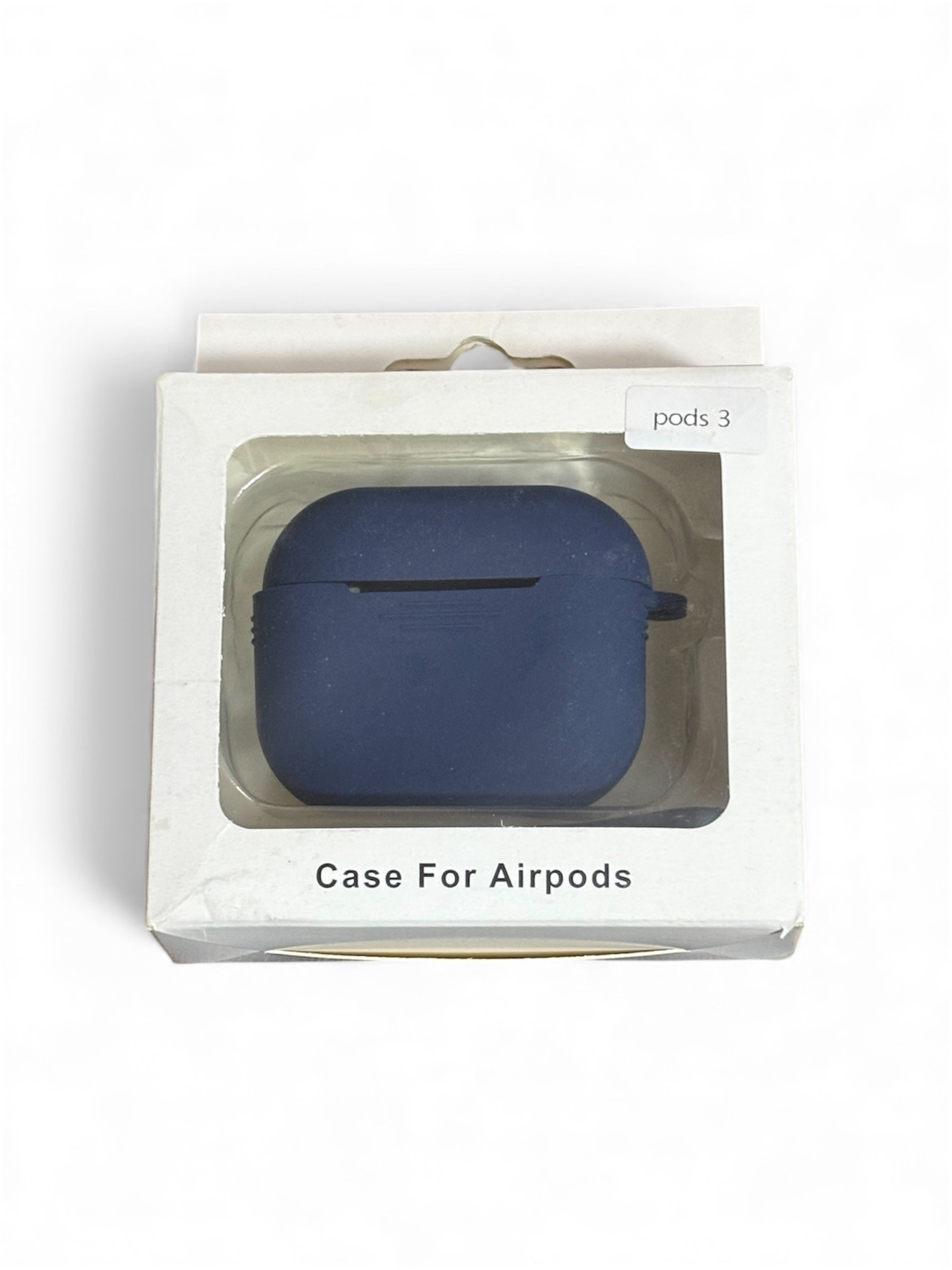 Qulaqlıq üçün çexol Apple AirPods 4 üçün, silikon, tünd göy