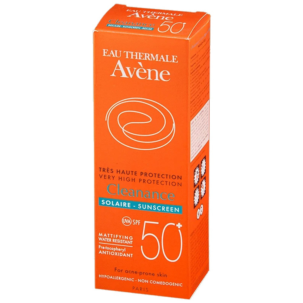 Günəşdən qoruyucu krem Avene Cleanance SPF50+, 50 ml