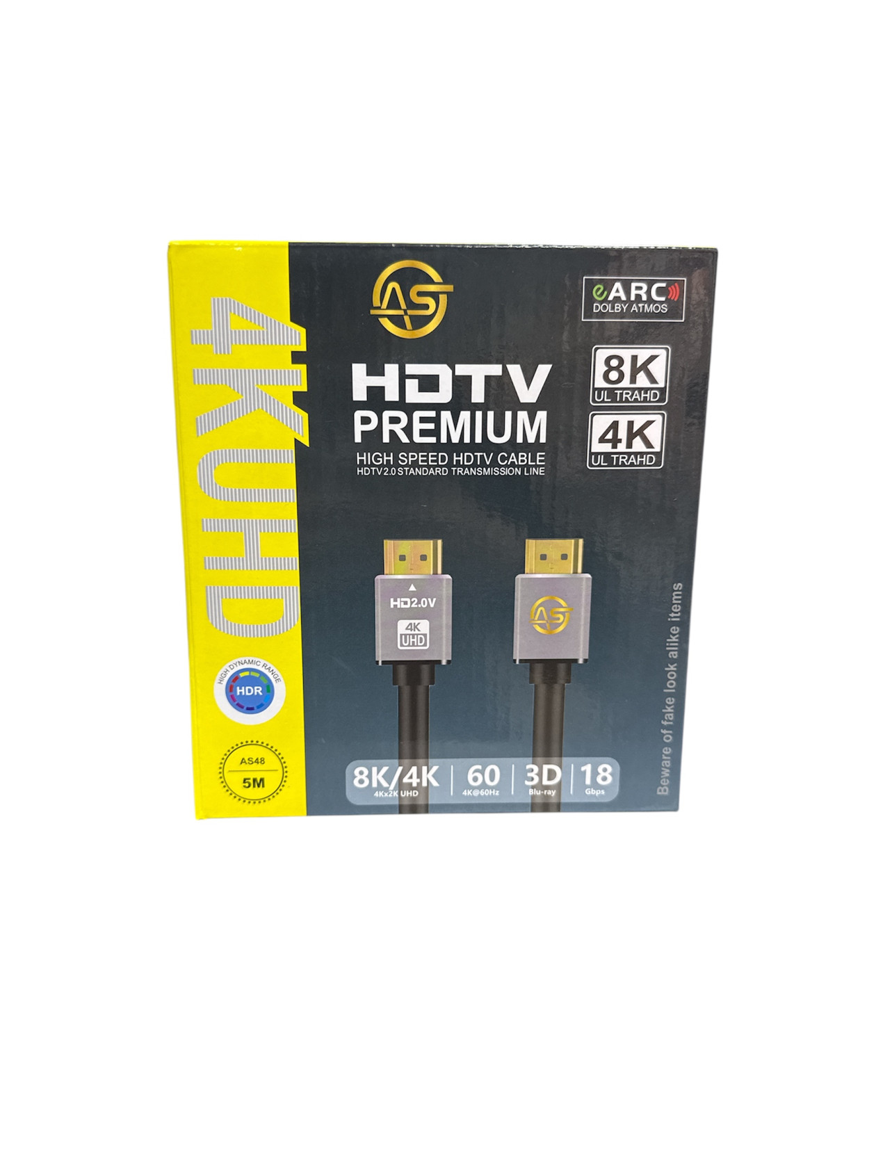 Kabel HDMI premium 4K UHD 2.0 5m