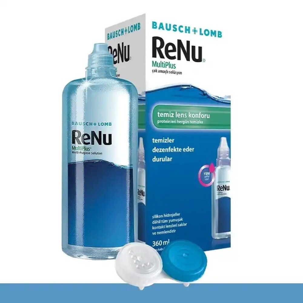 Kontakt linzaları üçün məhlul Renu 360 ml