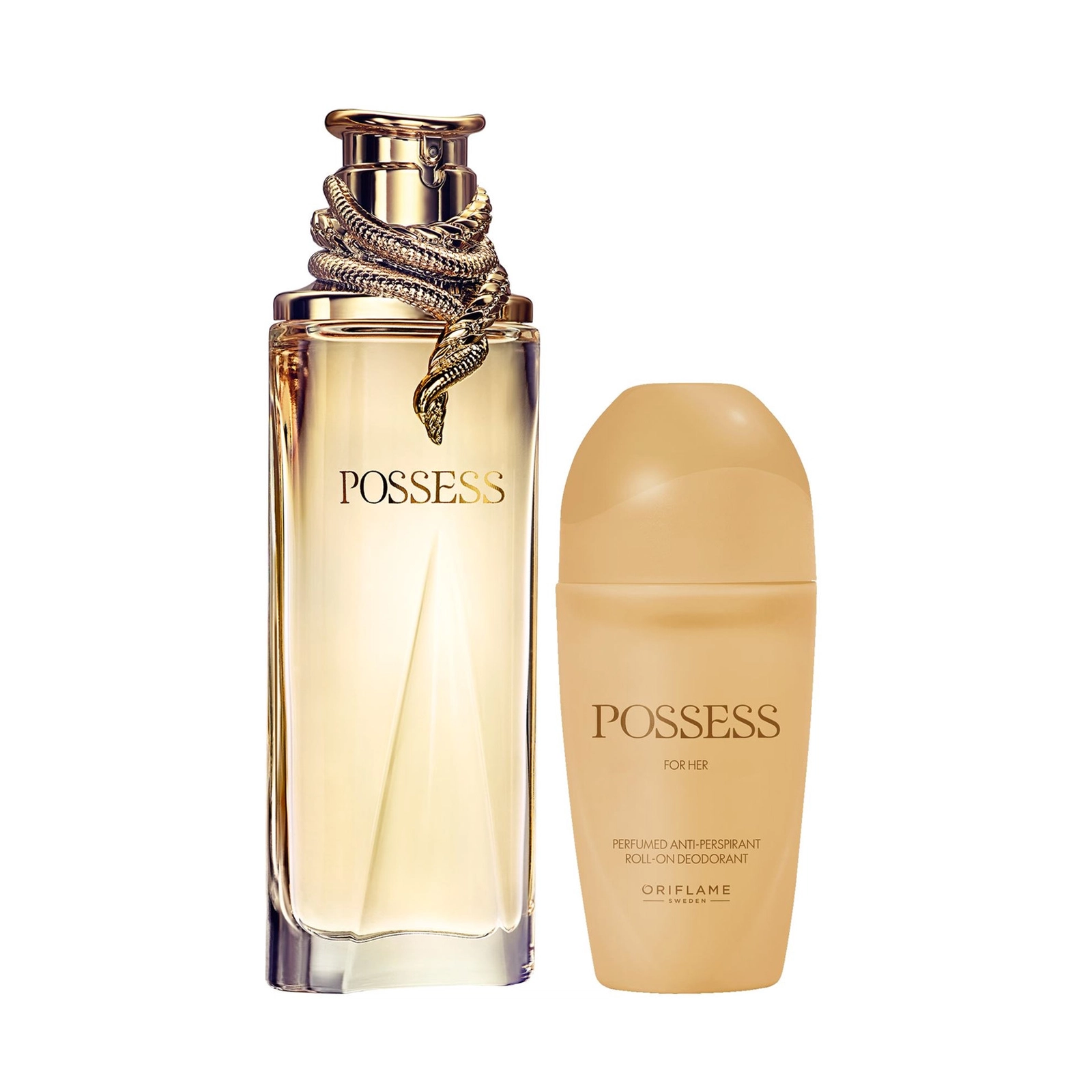 Bədən üçün kosmetika dəsti Oriflame Posses (ətir suyu 50 ml + dezodorant 50 ml)