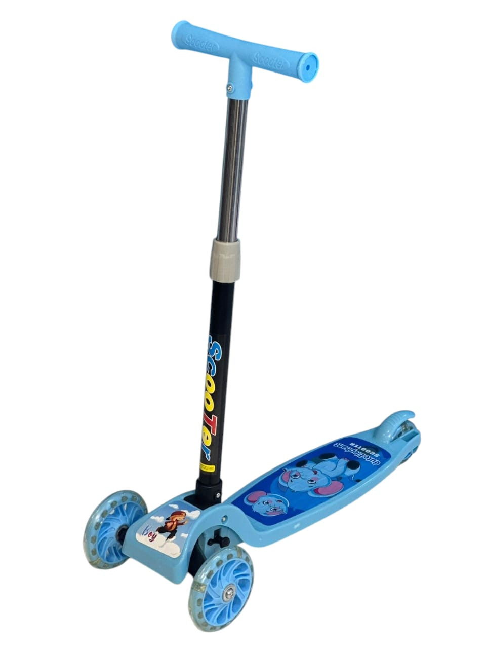Uşaq üçün skuter azr601, göy