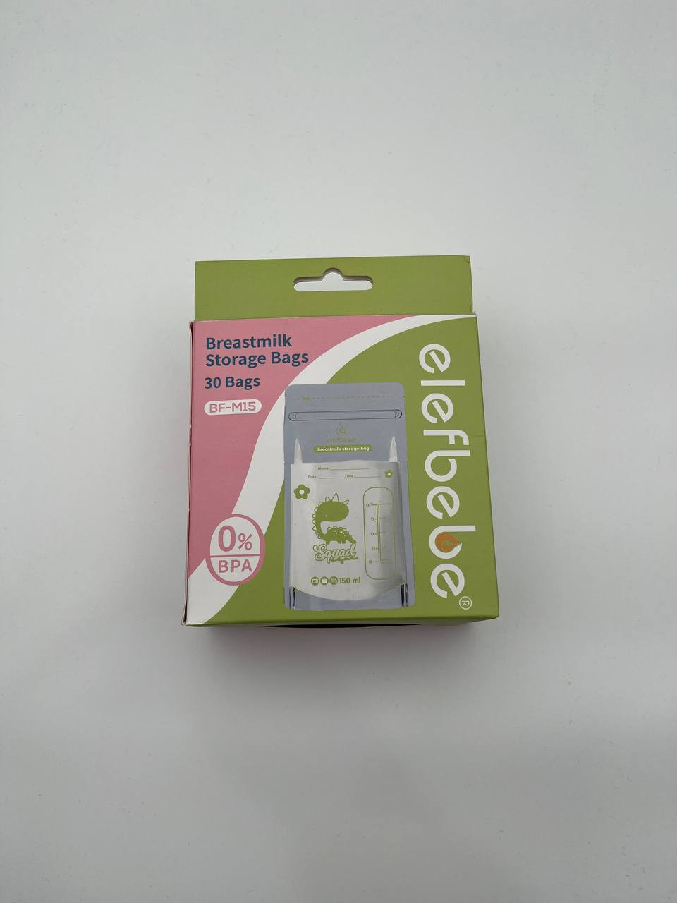 Ana südü saxlama paketləri Elefbebe BF-M15, 150 ml, 30 əd