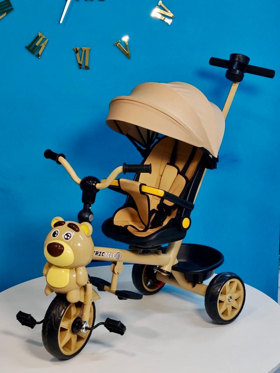 Üçtəkərli velosiped uşaqlar üçün BM508, qəhvəyi
