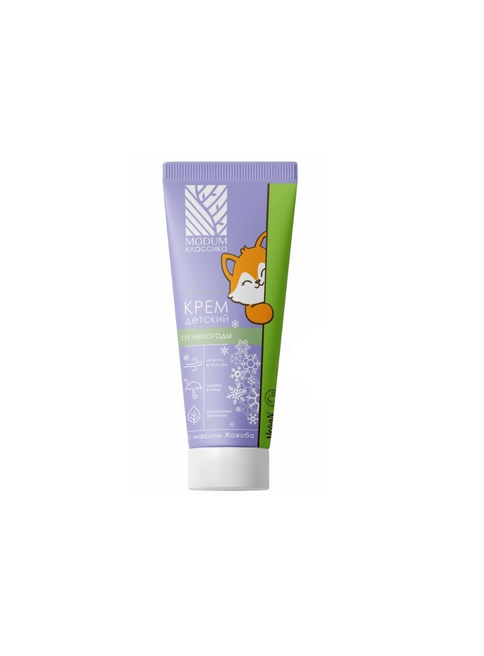 Uşaq üçün qoruyucu krem MODUM KLASSIKA jojoba yağı ilə, 75 q - 4811230024157