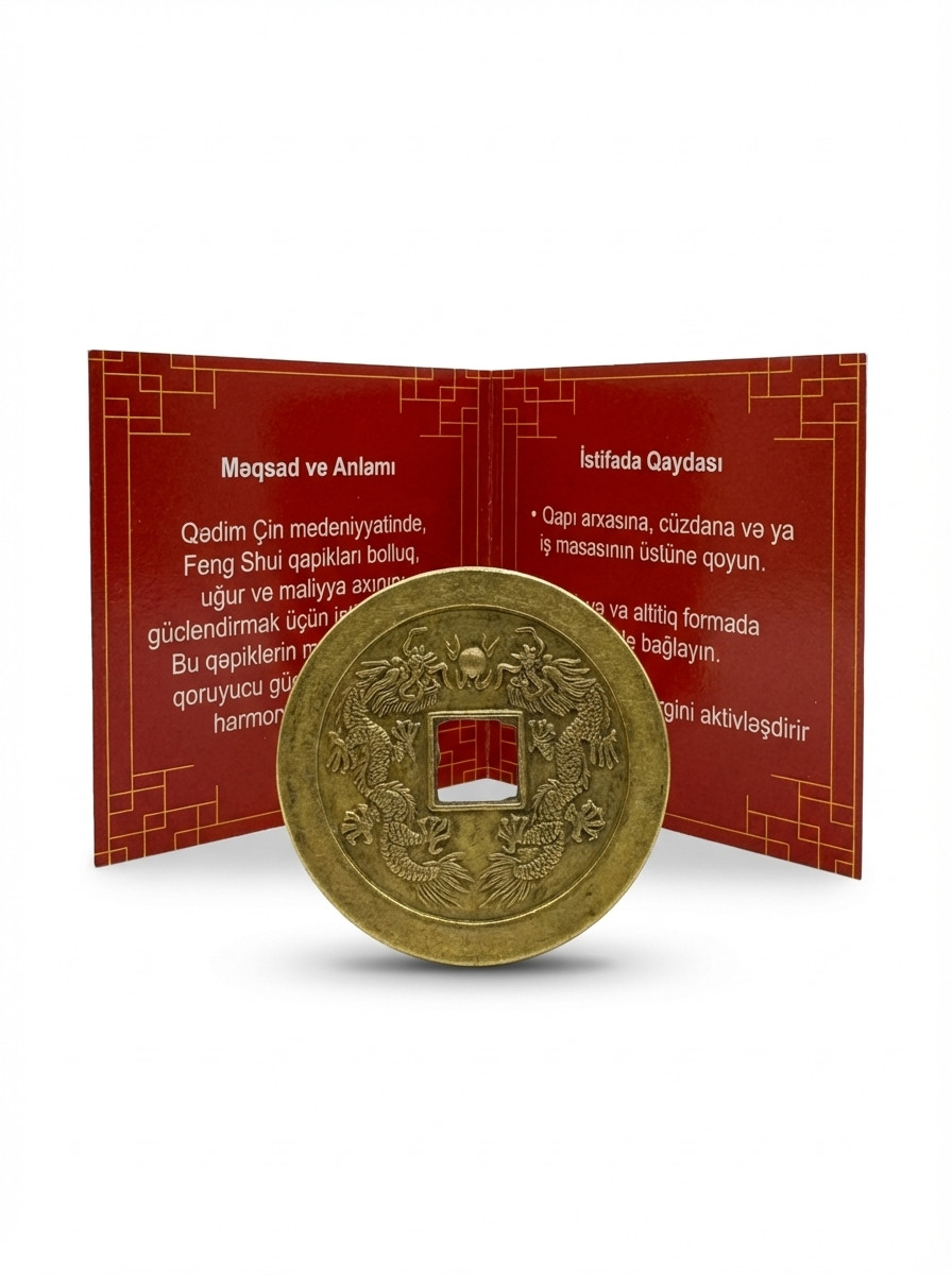Qəpik Feng Shui, qızılı