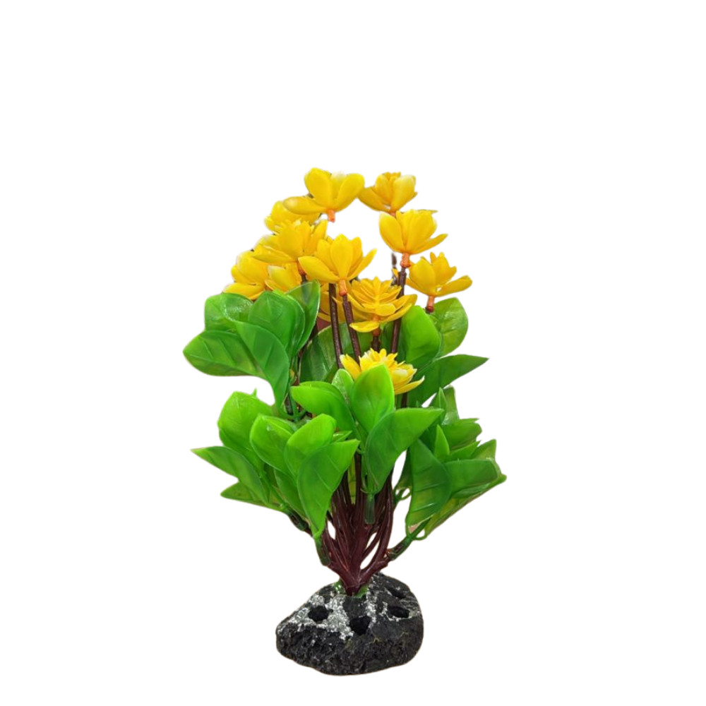 Akvarium üçün süni bitki 37454047, yaşıl/sarı