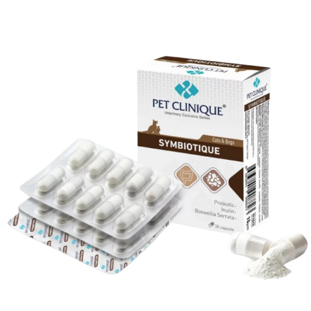 Probiotik Pet Clinique Cats Dogs Symbiotique 30 Tab