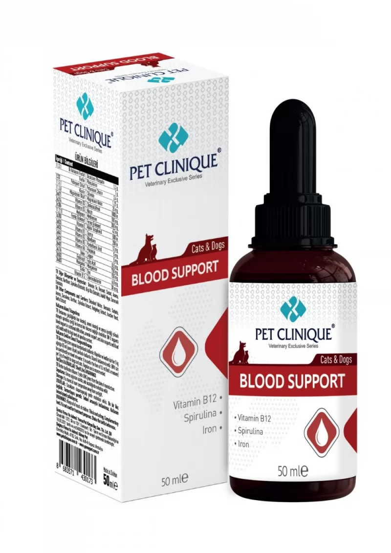 Qida əlavəsi Pet Clinique Blood support 50 ml