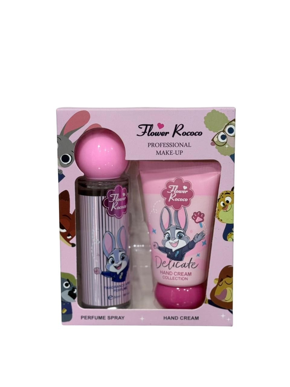 Uşaqlar üçü ətir suyu Flower Rococo Delicate (ətir spreyi + əl kremi)