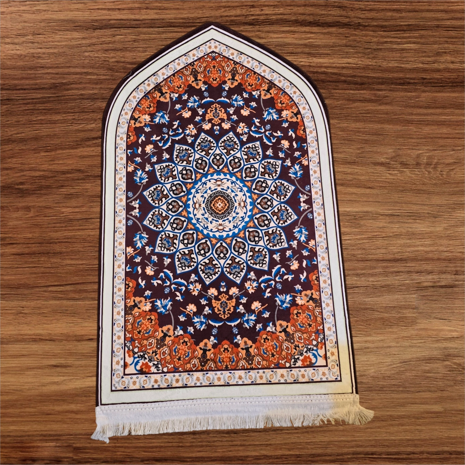 Namaz xalçası 13017986, bambuk, rəngbərəng, 70х130 sm