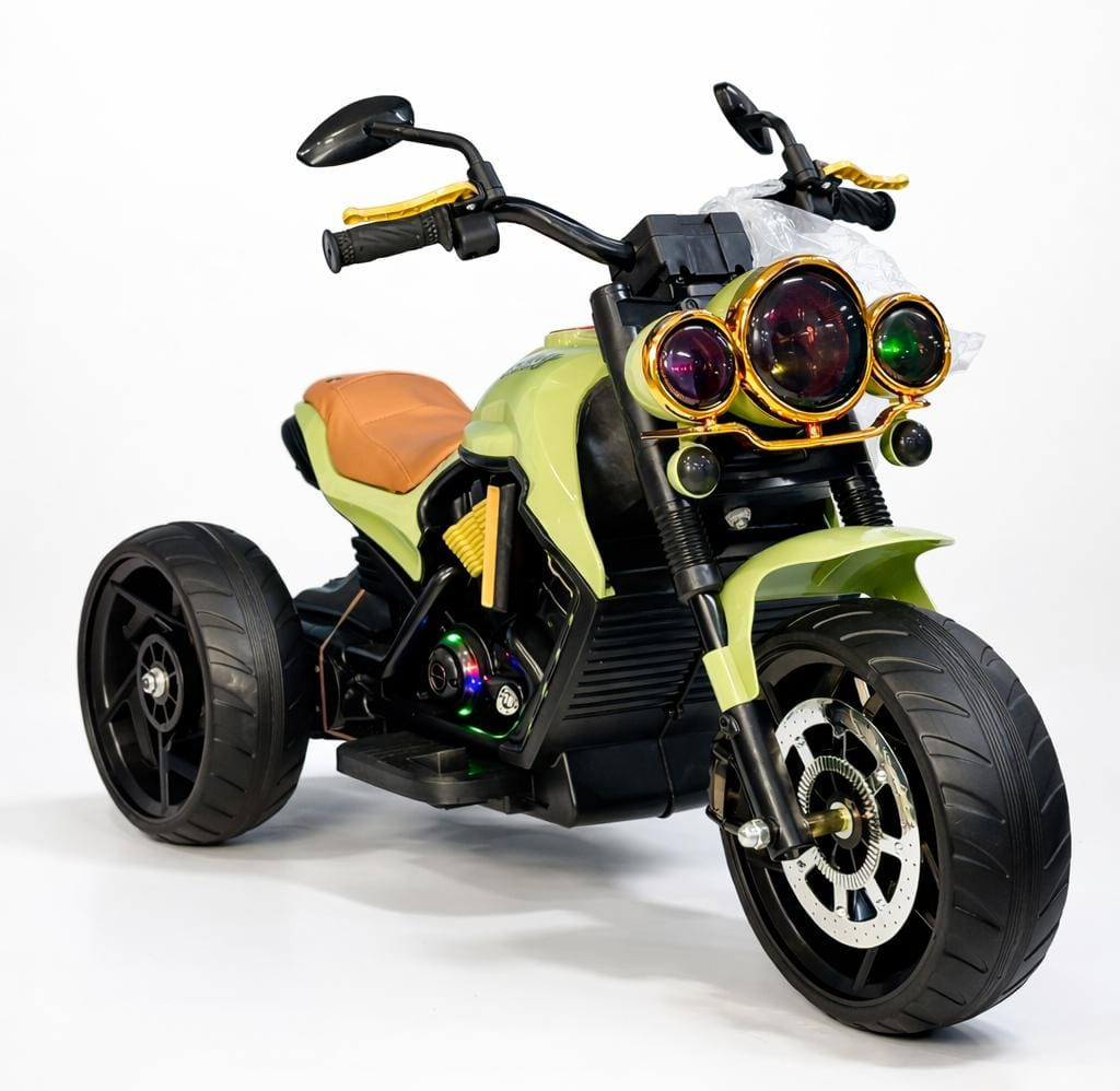 Uşaq Elektrik Velosipedi GoldenEye Moto VP088 Green Premium