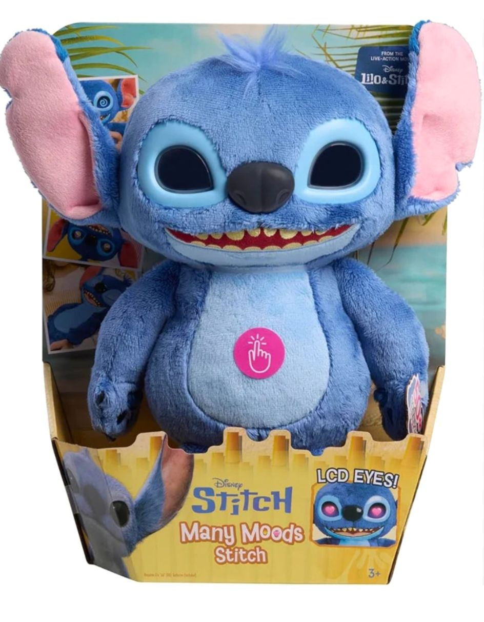 İnteraktiv oyuncaq Stitch səsli hərəkətli, göy