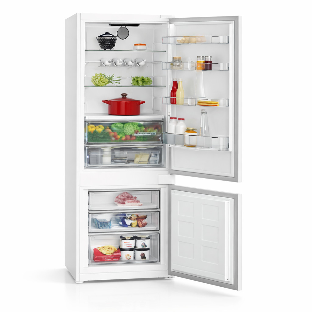Quraşdırılan soyuducu Beko BCNE400I35ZS.