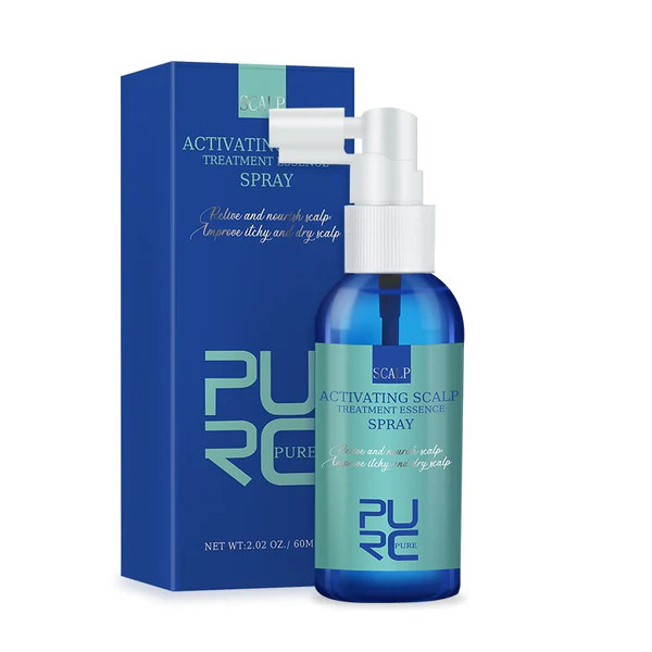 Sprey saç dərisi üçün PURC PURE Scalp Care Spray kəpək və yağlanmaya qarşı 60 ml