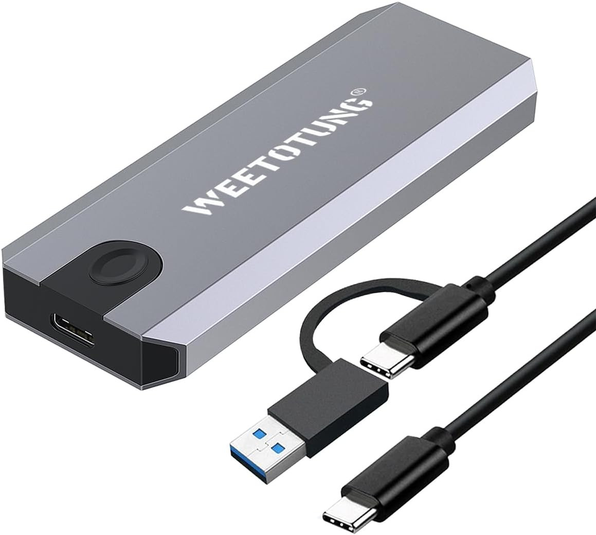 SSD üçün korpus M.2 NVMe to USB 3.1