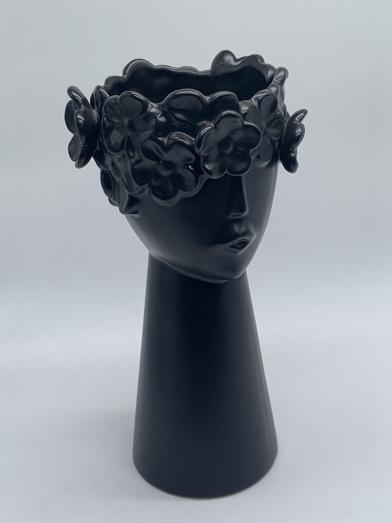Açar qabı 981B, qara, keramika, 32 sm