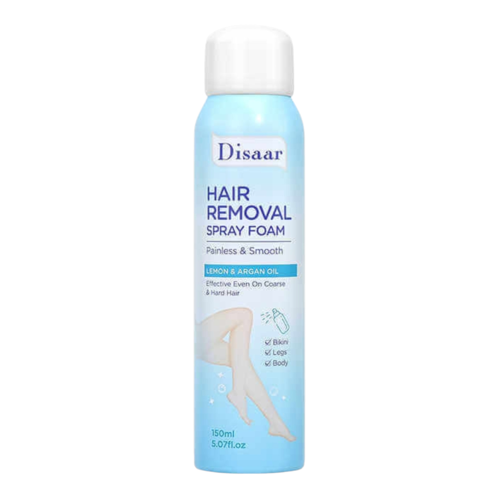 Köpük depilyasiya üçün Disaar 150 ml