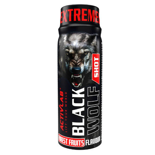 Məşq öncəsi kompleks Activlab Black Wolf Shot, 80 ml