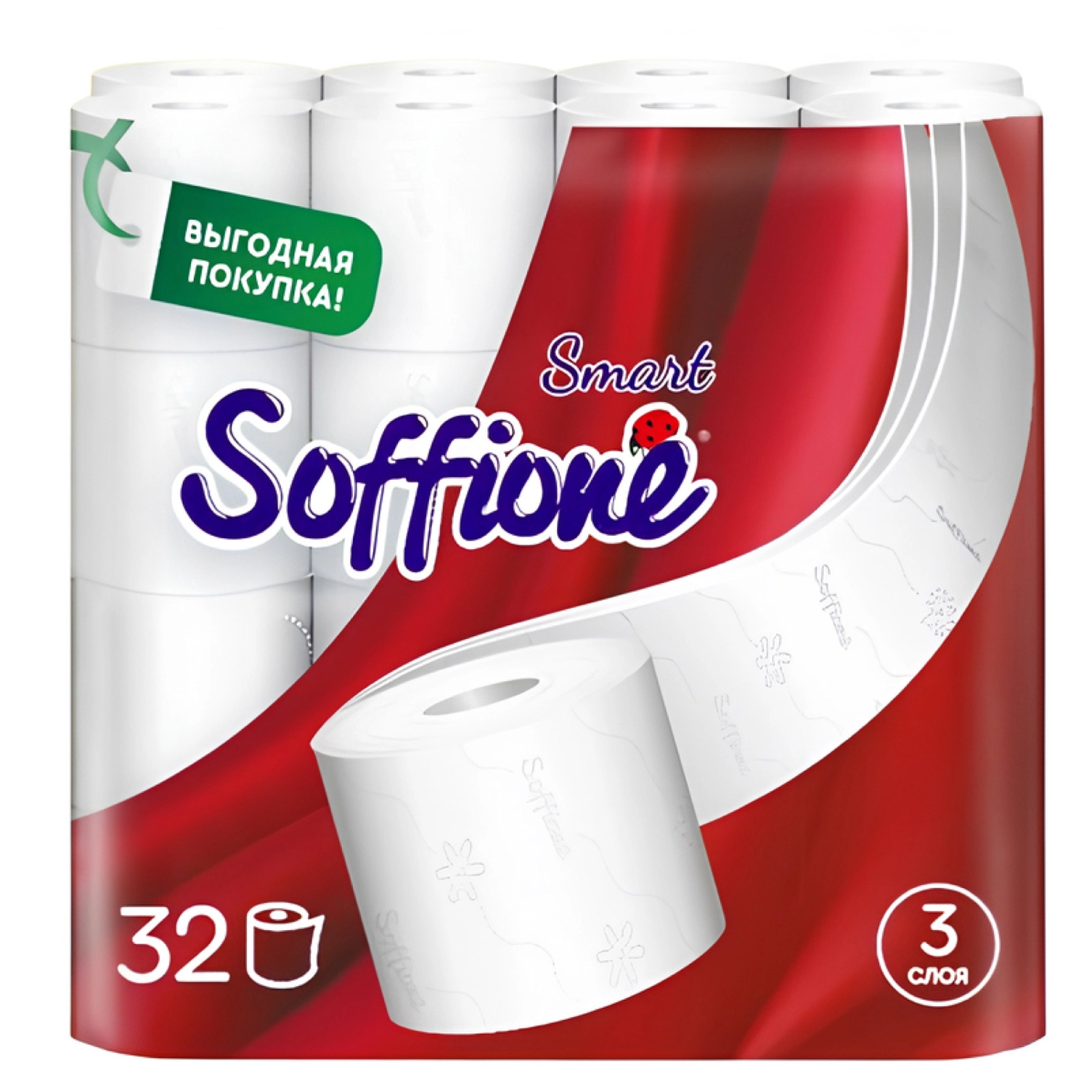 Tualet kağızı Soffione, 32 əd