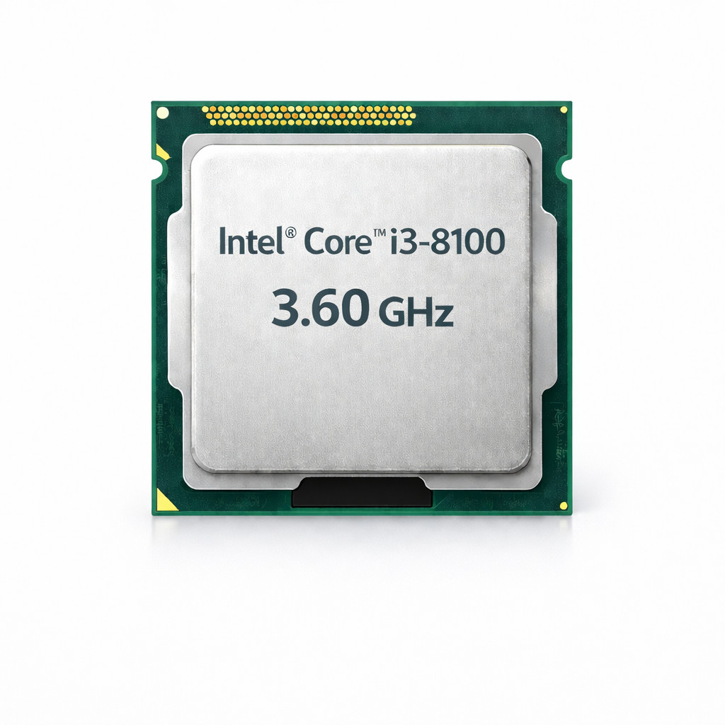 Prosessor Intel Core i3 8100 3.60 GHz LGA1151