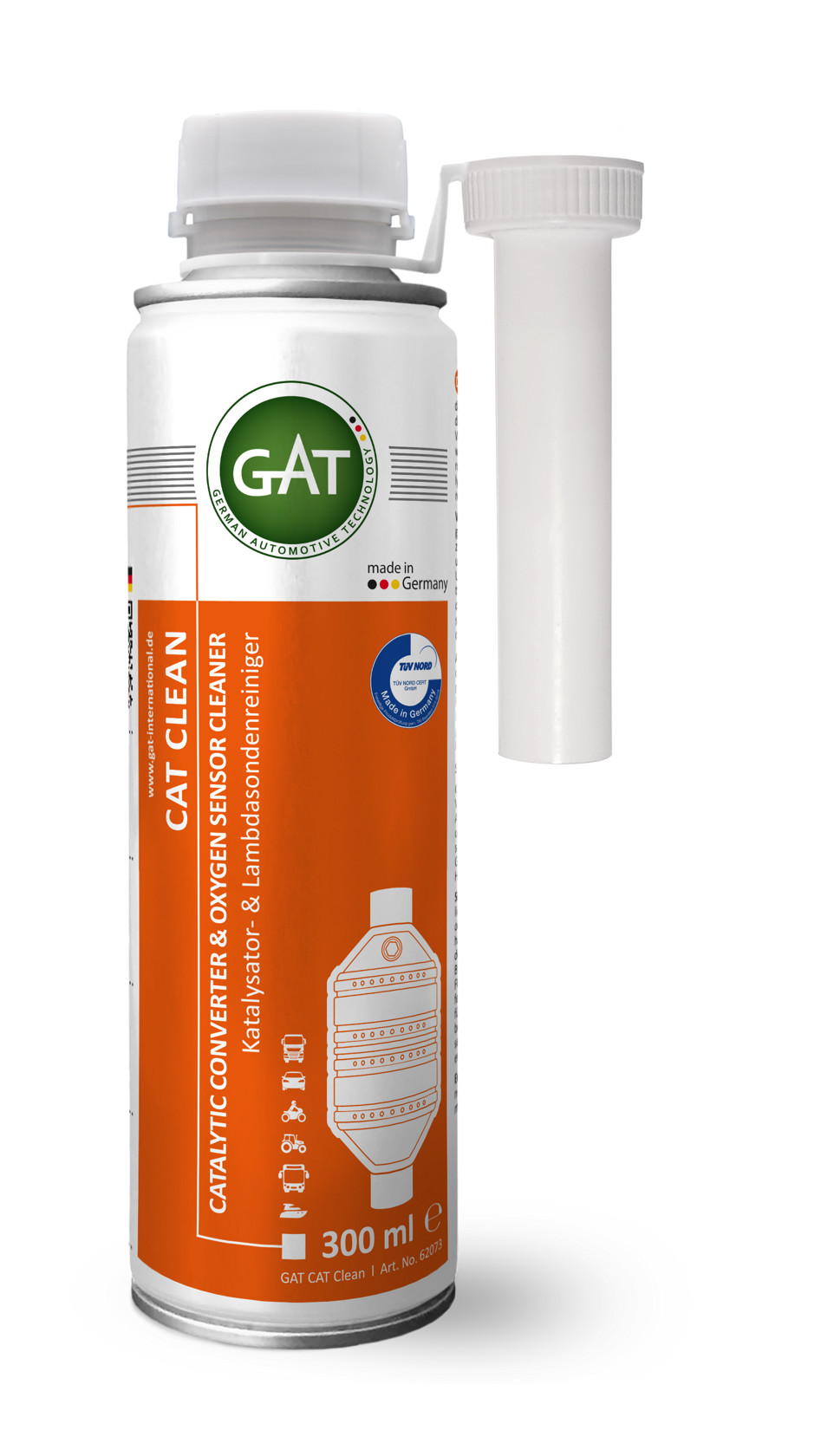 Yanacaq aşqarı GAT CAT Clean, 300 ml