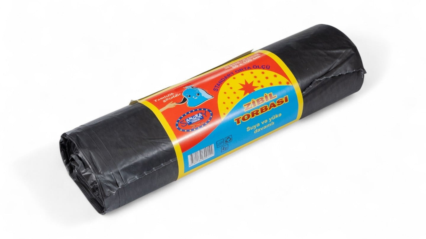 Zibil torbası 80x100 sm, 1 rulon